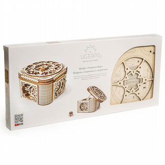 Конструктор 3D-пазл Ugears Шкатулка с секретом