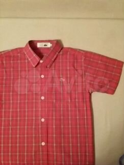 Рубашка летняя Lacoste. Рост 140 см