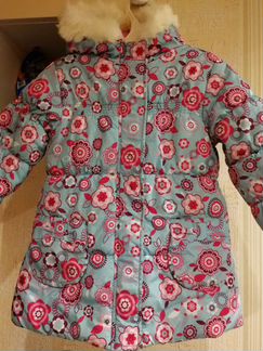 Пуховик на девочку р. 110