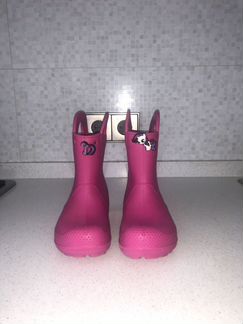 Резиновые сапожки crocs