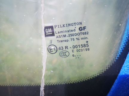 Лобовое стекло Opel Astra J 2009-16 Астра новое GM
