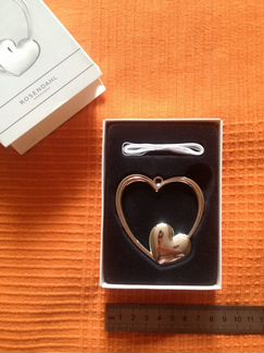 Подвеска два сердца