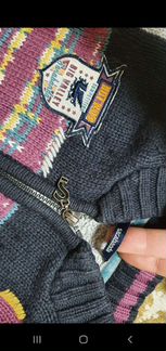 Кофта хлопок фабричной вязки на 9месяцев 1 год 1.5