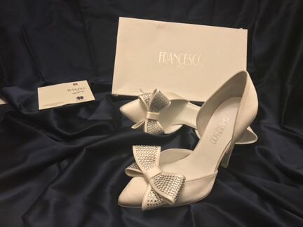 Туфли Свадебные и вечерние Италия оригинал 34 разм