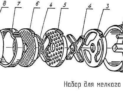 Схема подключения мясорубки тм 32 м