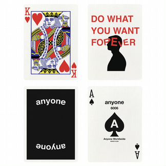 Anyone worldwide logo deck карты