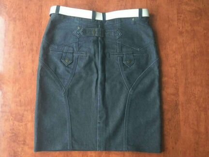Юбка джинсовая 44р
