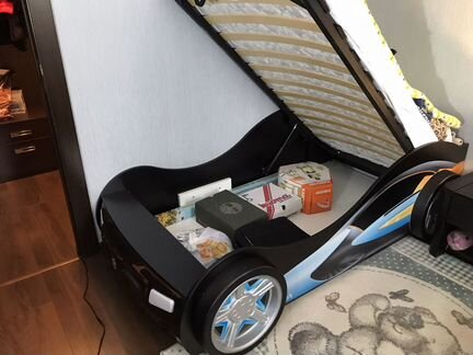 Детская кровать машина бу