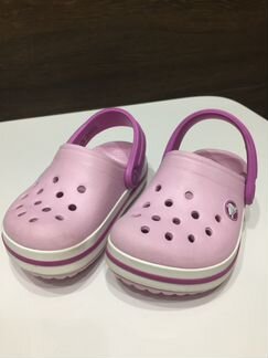 Новые Crocs детские 4-5 Кроксы оригинал