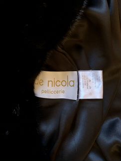 De Nicola шубка итальянская
