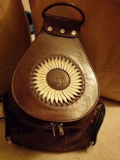 Рюкзак женский, натуральная кожа