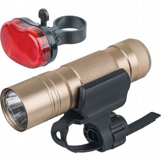 Фонарик велосипедный комплект: передний и задний