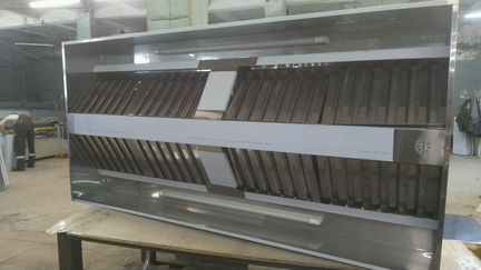 Островной вытяжной зонт