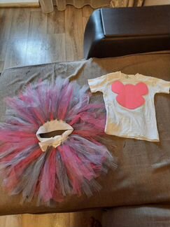 Костюм мышки юбка из фатина