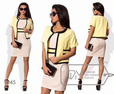 Костюм - платье и жакет