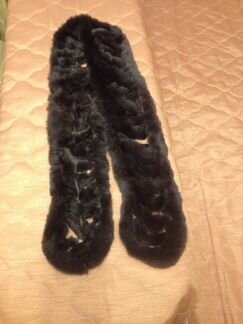 Шарфик из меха кролика