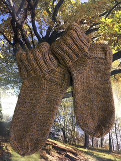 Носки мужские, новые, вязаные, 44-45 размер