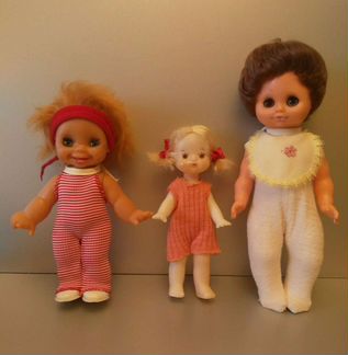 Кукла, пупс. гдр и СССР. 80-е годы