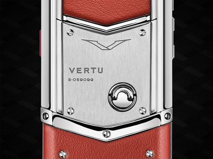 Новый Vertu Signature Red Calf