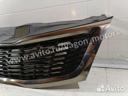 Решетка бампера передняя Kia Rio 3 Дорестайлинг QB