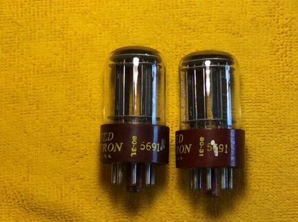 Радиолампы united electron 5691 (6н9)