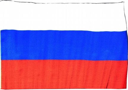 Флаг России с гербом большой размер