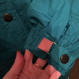 Пуховик новый с подстежкой