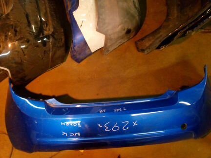 Бампер задний Chevrolet Aveo T300 хэтчбек