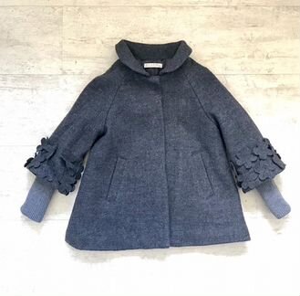 Elsy укорочённое шерстяное пальто Италия 3 Года