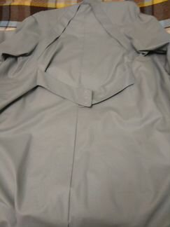 Плащ элегантный красивого серого цв- размер 52-54