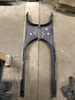 Накладки порога Land Rover Freelander 2 стойки