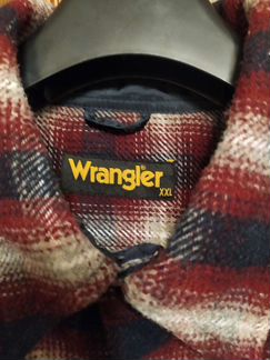 Рубашка шерстяная Wrangler, р-р 58-60