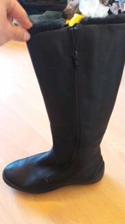 Сamper сапоги зима кожа мех натуральные