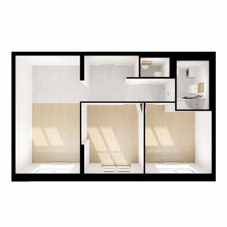 2-к квартира, 60.9 м², 13/13 эт.