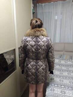 Пуховик женский зимний 48-50