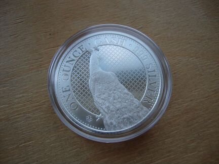 Остров Святой Елены 1 фунт 2019 Тигр 2020 Павлин