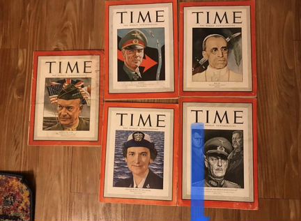 Американские журналы Time 1920-2020 годов