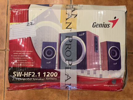 Колонки genius sw-hf2.1 1200
