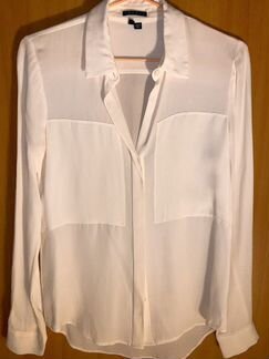 Блузка theory натуральный шелк