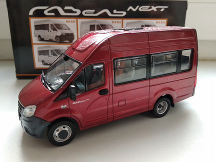 Газель Некст A65R22 микроавтобус, красный Н659