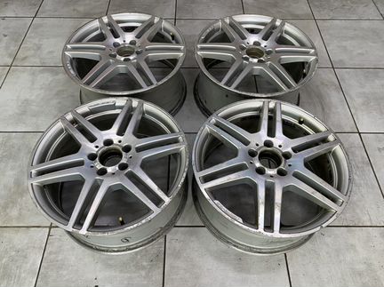 Разноширокие диски r18 AMG Mercedes оригинал