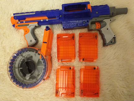 Бластер nerf практически новый