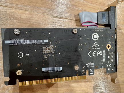 Видеокарты MSI GT 710 2GD3H LP