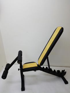 Скамья Orion Sportlim Lite Yellow + Упор для пресс