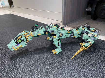 Lego Ninjago 70612 зелёный дракон