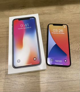 Телефон iPhone Х Space Gray, 256 gb