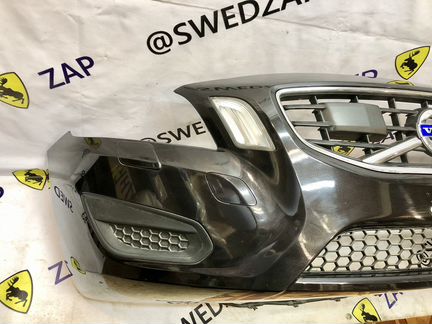 Передний бампер s60 в сборе