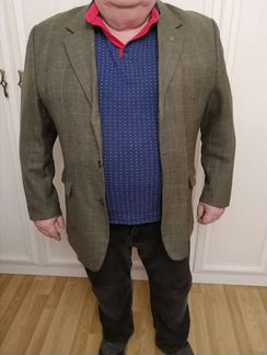 Пиджак мужской из натуральной шерсти