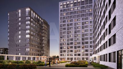 2-к апартаменты, 55.8 м², 2/15 эт.