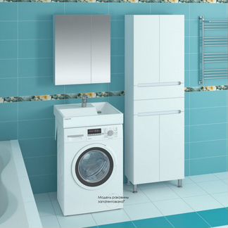 Раковина над стиральной машиной 60х60 см Юпитер